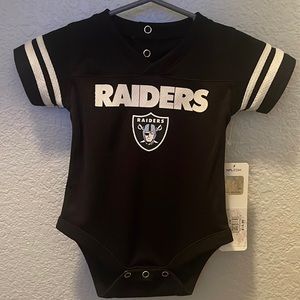 Raiders baby onsie 0/3 months new